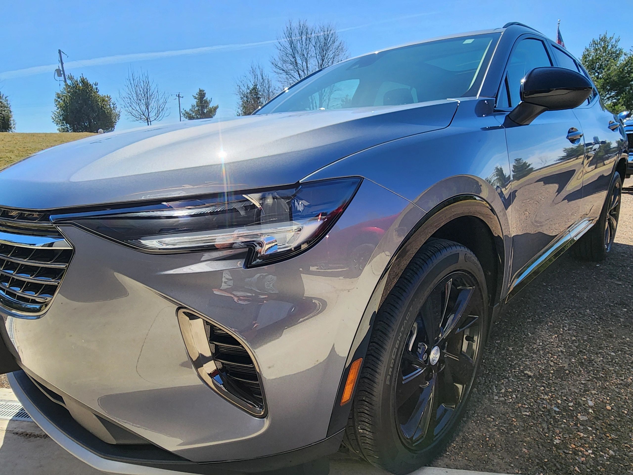 Paint protection film PPF on silver SUV — VR Restoration Marathon WI